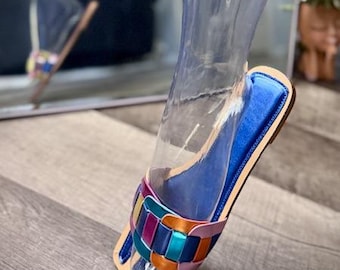 Frauen irisierende Folien