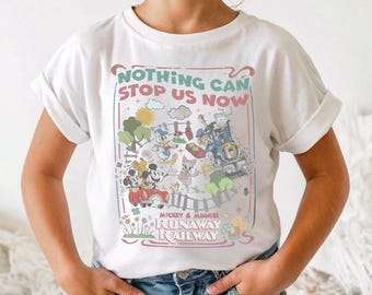 Disney Runaway Railway Shirt, Nothing Can Stop Us Now Tee, Whimsical Hollywood Studios Vacation Top Gift