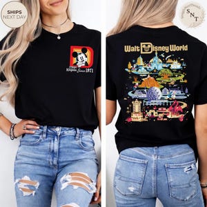 Kids Walt Disney World Magic Kingdom 1971 Shirt, Mickey D Vintage Graphic Tee, Disney Family Vacation Shirt for Boys Girls bild 8