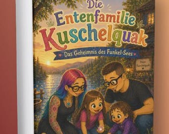La famiglia di paperi coccolosi: Il segreto del lago scintillante | Libro per bambini in formato PDF e eBook | Libro da leggere ad alta voce con domande e illustrazioni interattive