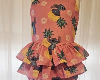 Vintage 2-delige Hawaiiaanse set maat 3