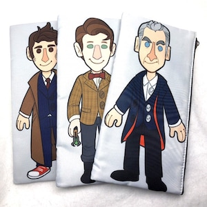 CLEARANCE Doctor Who Merlin Sherlock Daredevil coin purse or pencil case
