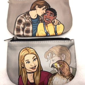 Animorphs Jake/Cassie or Rachel/Tobias coin purse pouch