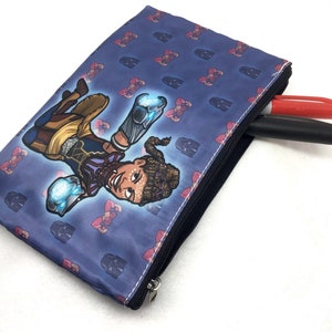 Black Panther Shuri with Wakanda pattern coin purse wallet image 5