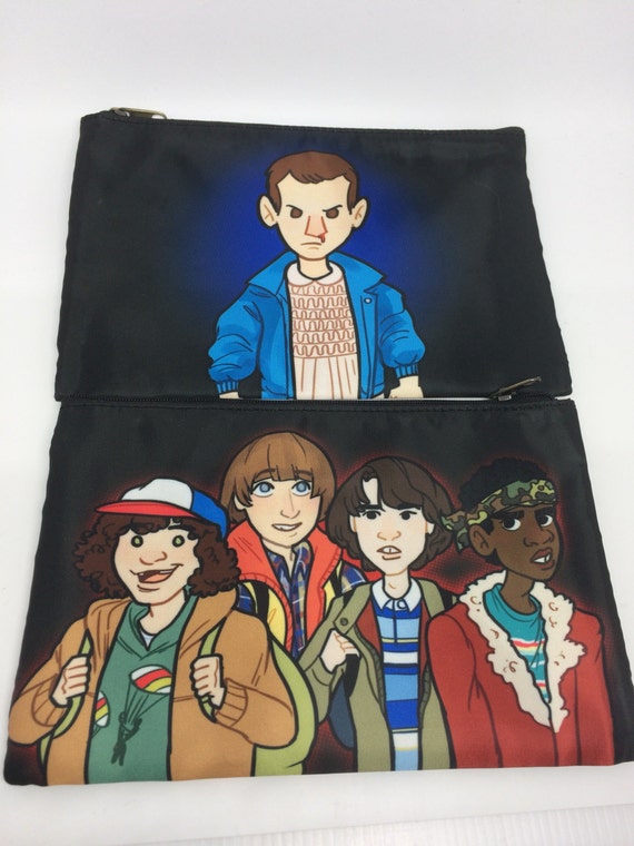 Stranger Things Eleven Will Dustin Lucas Mike Coin Purse or Pouch