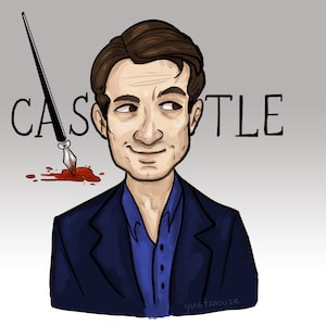Castle Beckett TV show 1 Inch Button
