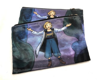 13th Doctor Jodie Whittaker Doctor Who TARDIS sci-fi space pouch pencil case bag