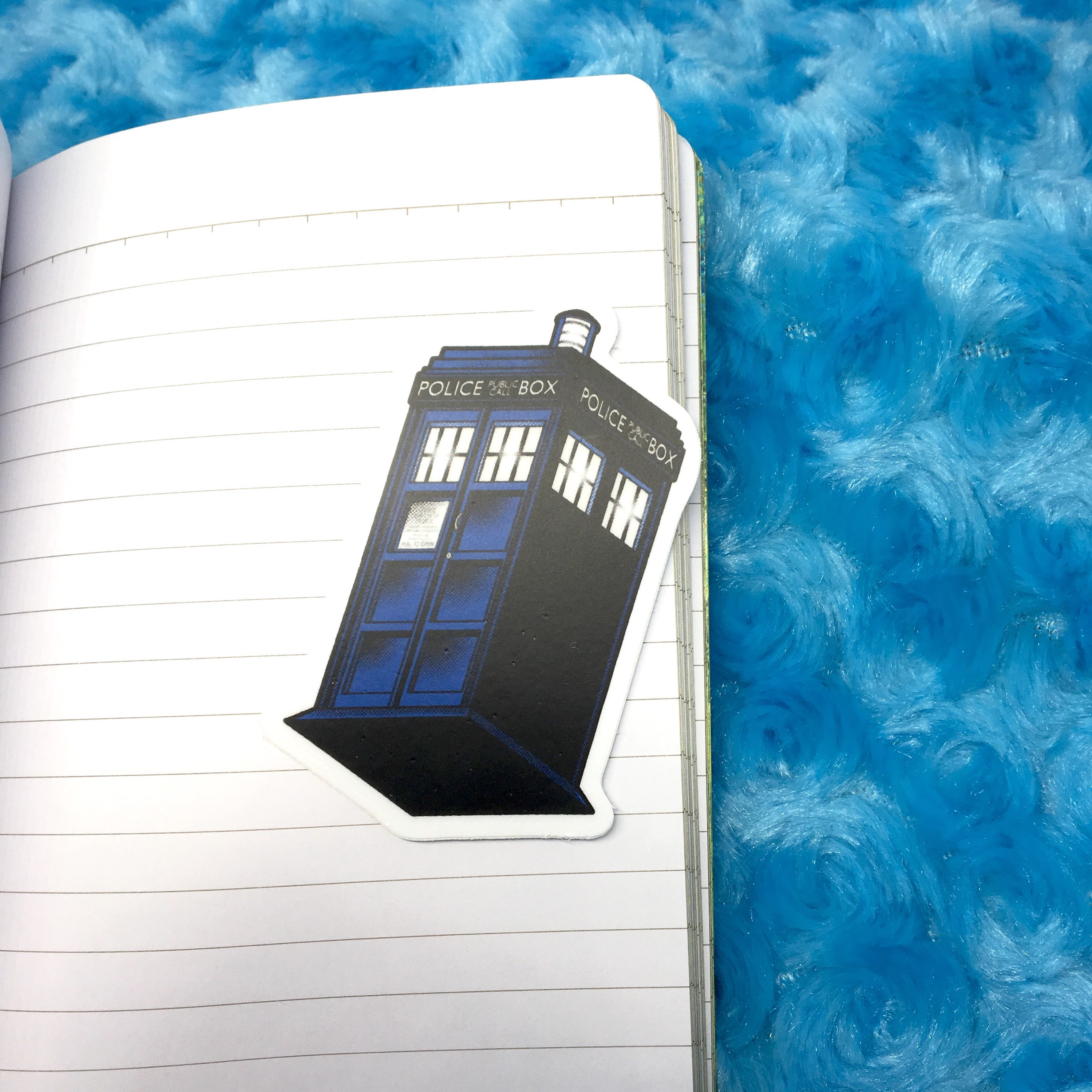 Doctor Who TARDIS Blue Box 3" Vinyl Sticker or Magnet - Etsy Australia