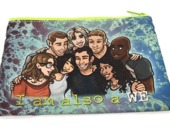 Sense8 Sensate Cluster I AM ALSO A WE Pouch