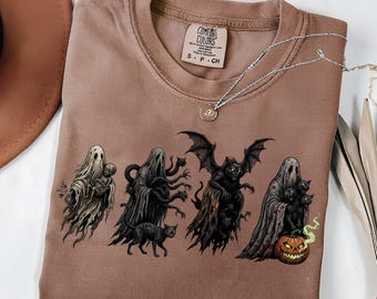 Comfort Colors Ghostface Shirt, Halloween Movie Shirt, Horror Halloween Shirt, Retro Spooky Season Shirt