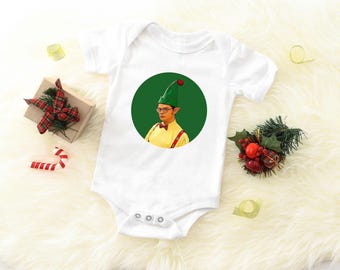 The Office Onesie® Dwight Elf Onesie® Christmas Onesie® The Office, Dwight Schrute, Dwight Onesie® Funny Christmas Onesie® My 1st Christmas