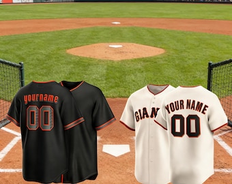 Custom  San Francisco Baseball Jersey, Stitched Name & Number, Personalized Fan Shirt for Men, Women,Youth,Game Day Gift, Rookie Jersey