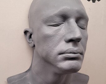 Tom Hardy Face cast (Batman - Venom- Mad Max) Replica Life Mask in Resin