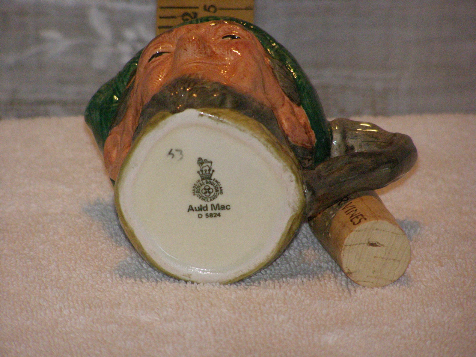 Vintage Toby Jug Royal Doulton Auld Mac Small Character Jug D 5824 Etsy