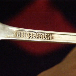 Vintage Reed and Barton Cocktail Fork Colony Pattern 1965 Replacement
