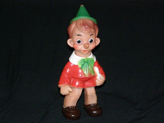 Pinocchio articulé grand "pouët" disney 37 cms années 60 à Nice | Clasf