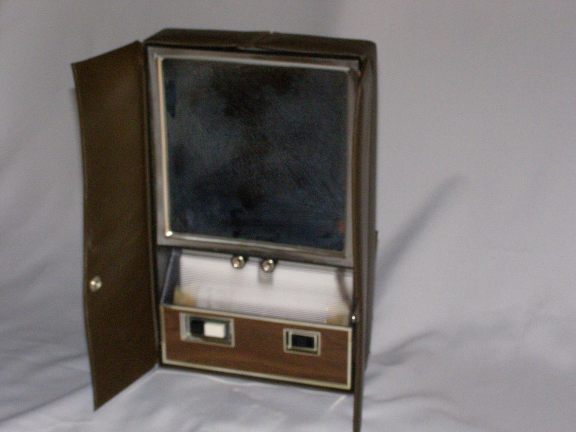 Miroir Américain Vintage Style Français Bercy - Années 1960 - Miroir éclairé - Occasion (pas Neuf)