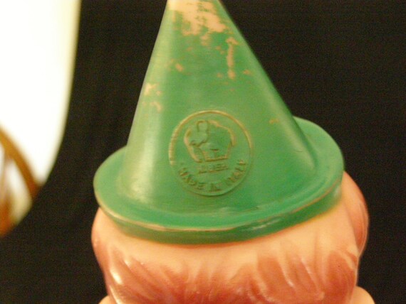 Vintage 1960's PINOCCHIO Ledra Rubber Squeak Doll ITALY 9.25