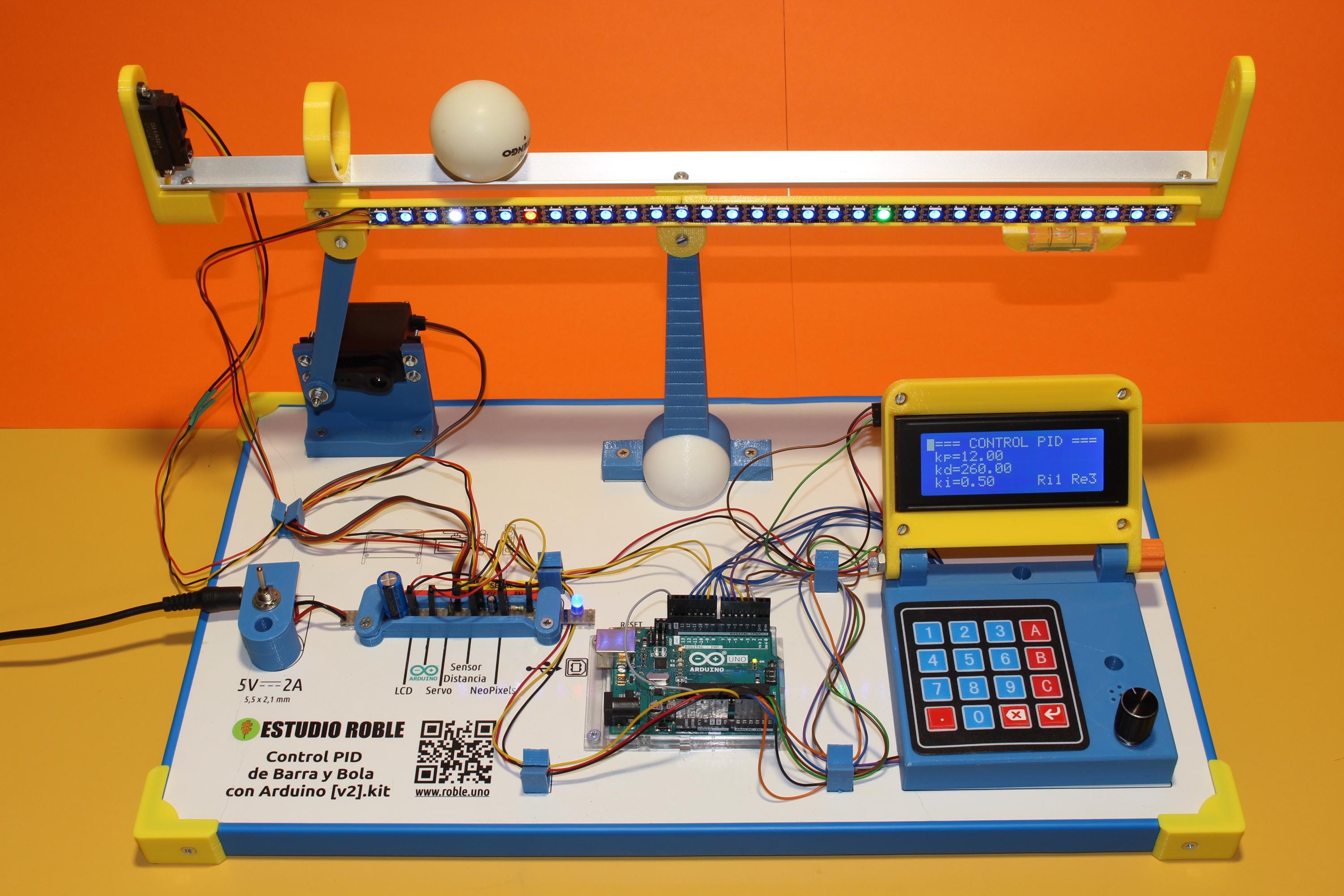 Ball and Beam PID Control System Trainer – Fully Assembled & Tested ...