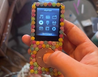 Candy-bejeweled MP3 Player, 16gb AGPTEK brand