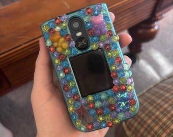 Gummy-bear themed phone case + TCL Flip 4 5g Phone