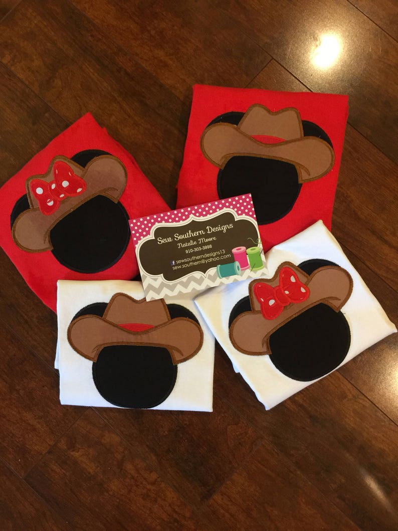 Cowboy Mickey And Minnie Magic Kingdom Mickeys Backyard Bbq Etsy