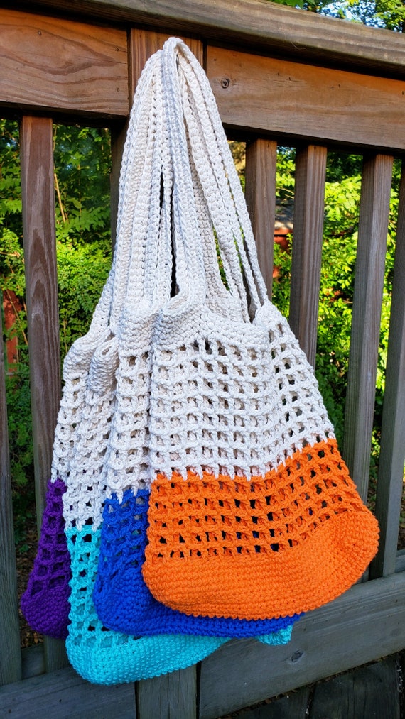 color block market bag