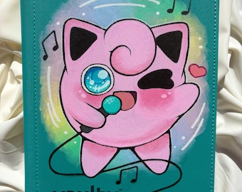 Custom Jigglypuff Pokémon Card Binder