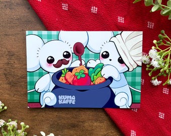 Pokémon Tandemaus Gourmet 4x6 Mini Print