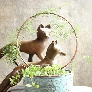 Plant Trellis Stake: Copper Garden Support - Indoor & Outdoor Use