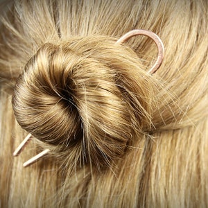 Hair Pin, Pure Copper, Hair Fork, Hair Accessory, Bun Holder, Hair Pick,