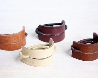 Leather Hair Band | Ponytail Wrap | Ponytail Holder | Hair Tie