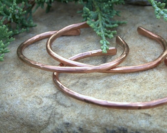 Hammered Copper Bangle Bracelet | Pure Copper Bracelet | Solid Copper Bracelet | Healing Copper Bangle | Bridesmaids Gift | Bulk Gifts