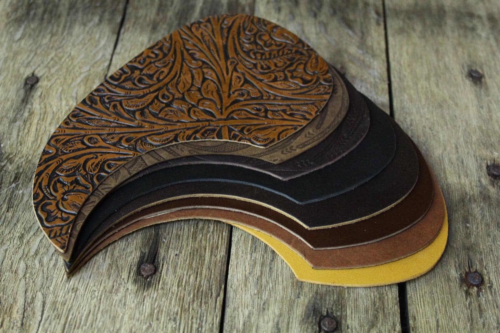 Leather Pick guard For Acoustic Guitar, Multiple Colors Available, Easy Install