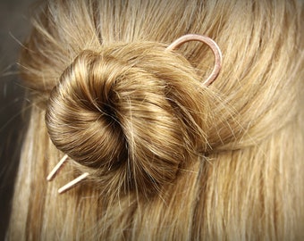 Hair Pin, Pure Copper, Hair Fork, Hair Accessory, Bun Holder, Hair Pick,