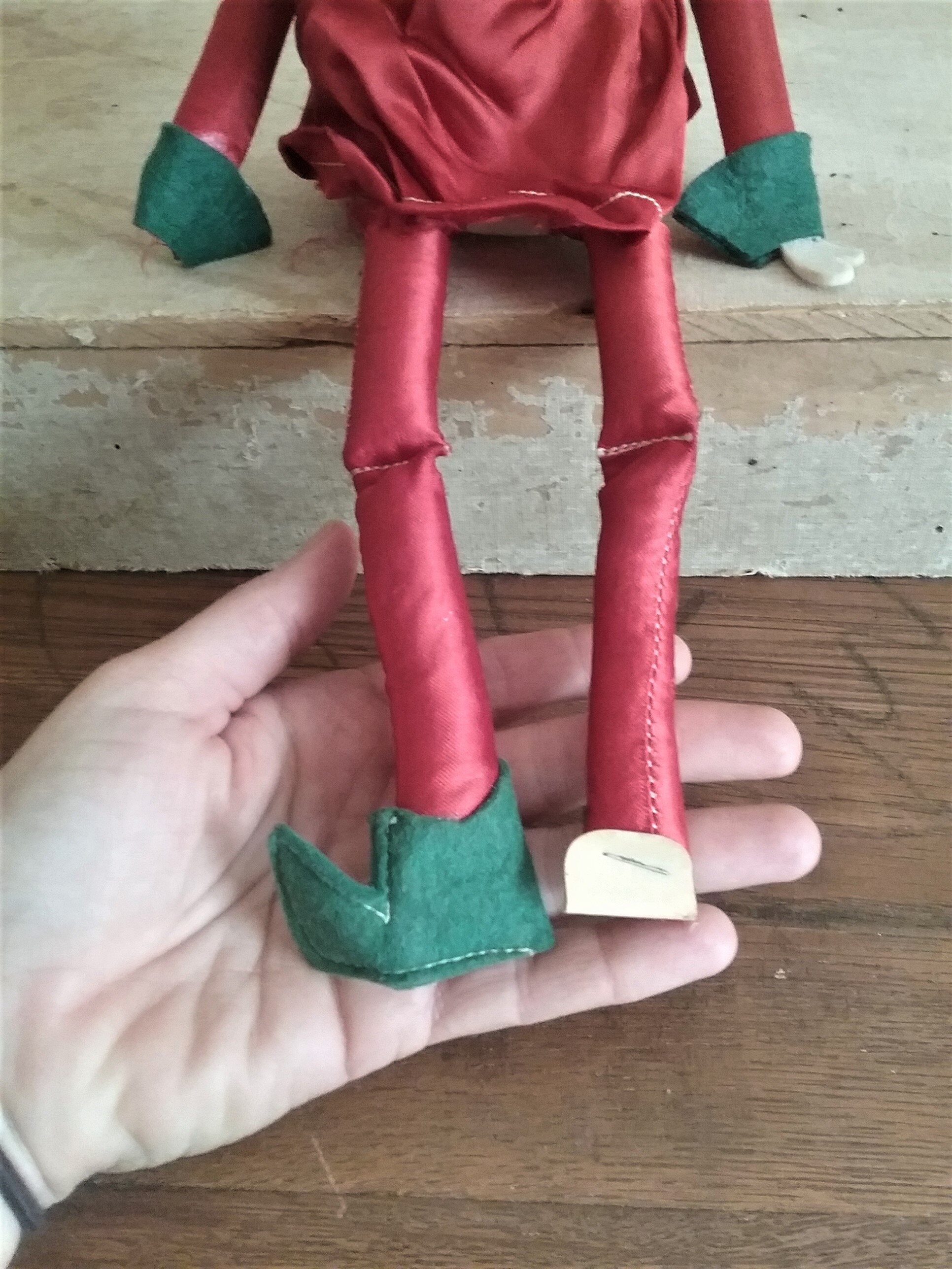 Antique Elf on the Shelf Doll 1940s 1950s Christmas Elf Doll Etsy