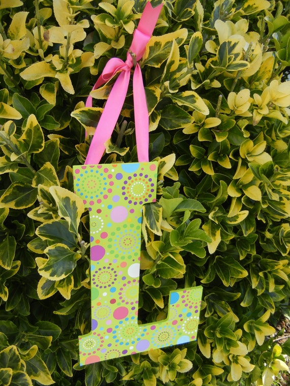 Items similar to Wooden Letters Wall Art HandPainted Wall Art