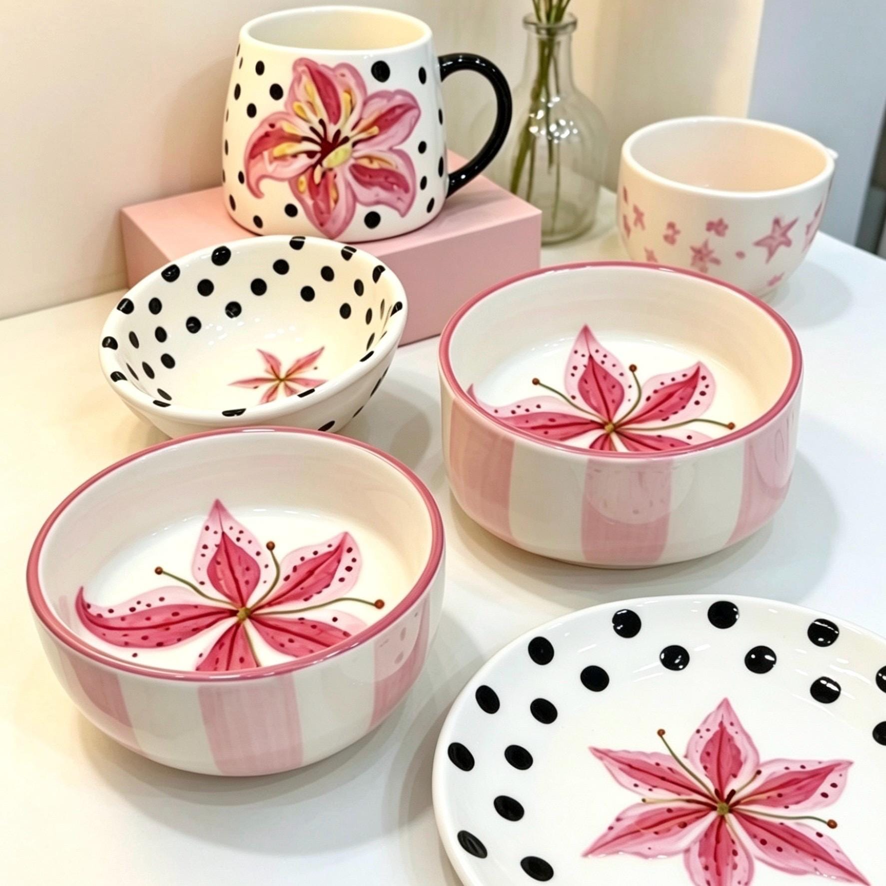 Lily Ceramic Tableware - Etsy