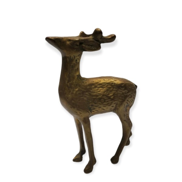 BRASS DEER PAPER WEIGHT