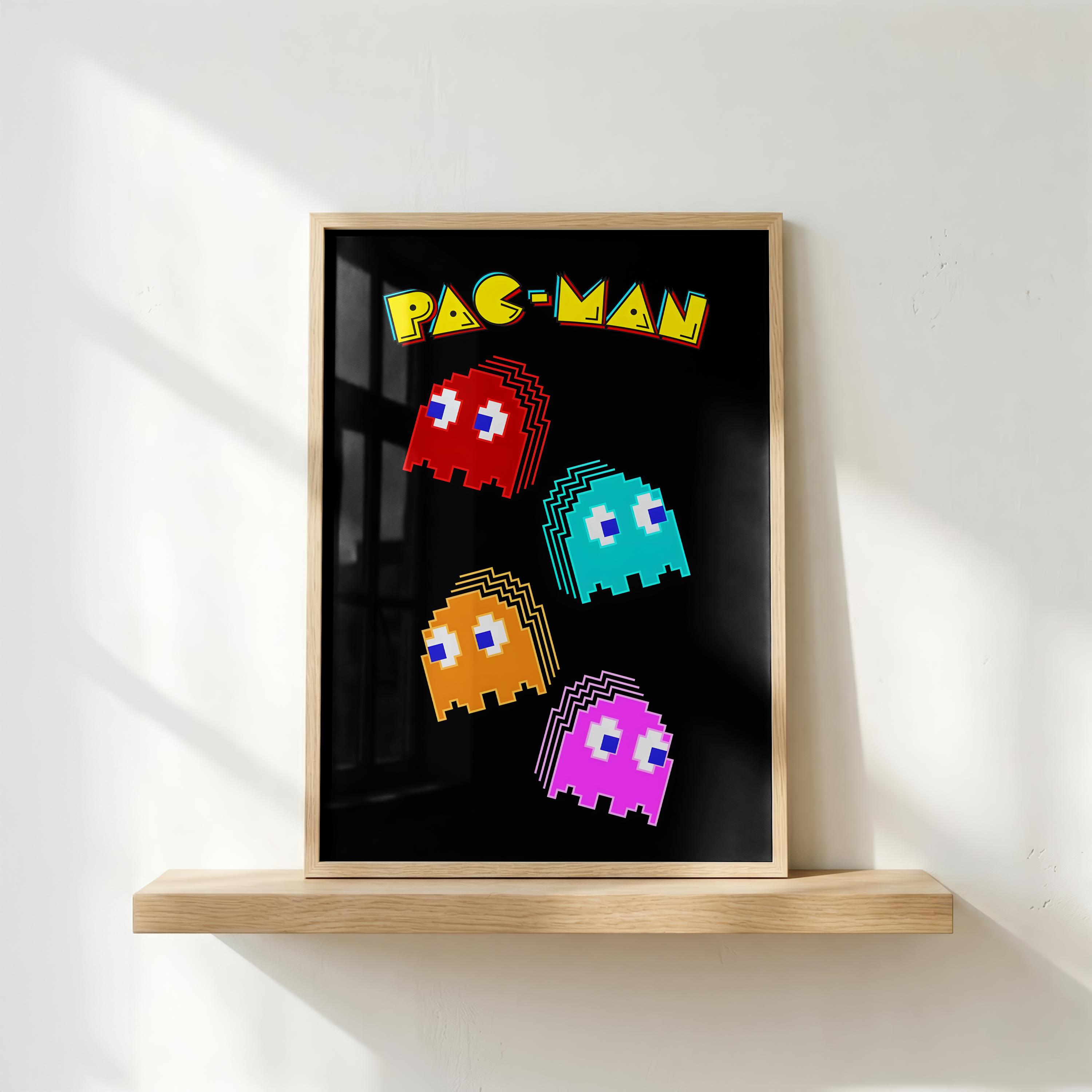Pac man poster - Etsy 日本 Pac man poster - Etsy 日本