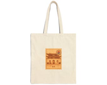 Korean stamp tote bag - PPW Edition Korea by ENA