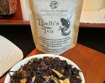 Badb's Tea Organic Loose-Leaf Witch Tea for Ritual