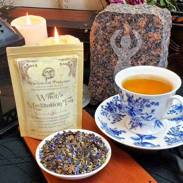 Witch's Meditation Tea Organic Loose-Leaf Witch Tea