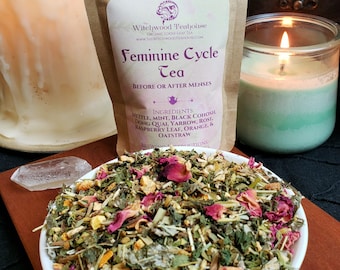 Feminine Cycle Menses Organic Loose-Leaf Tea, Caffeine Free