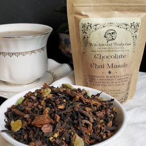 Chocolate Chai Masala Organic Loose Leaf Tea