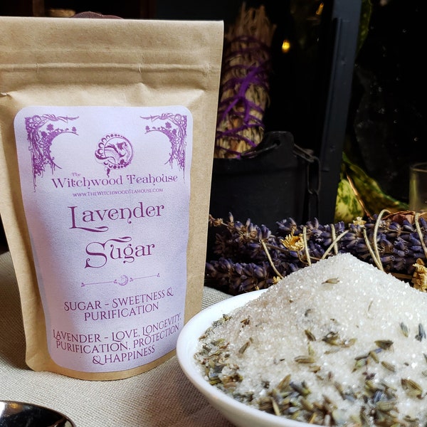 Lavender Organic Ritual Herbal Sugar