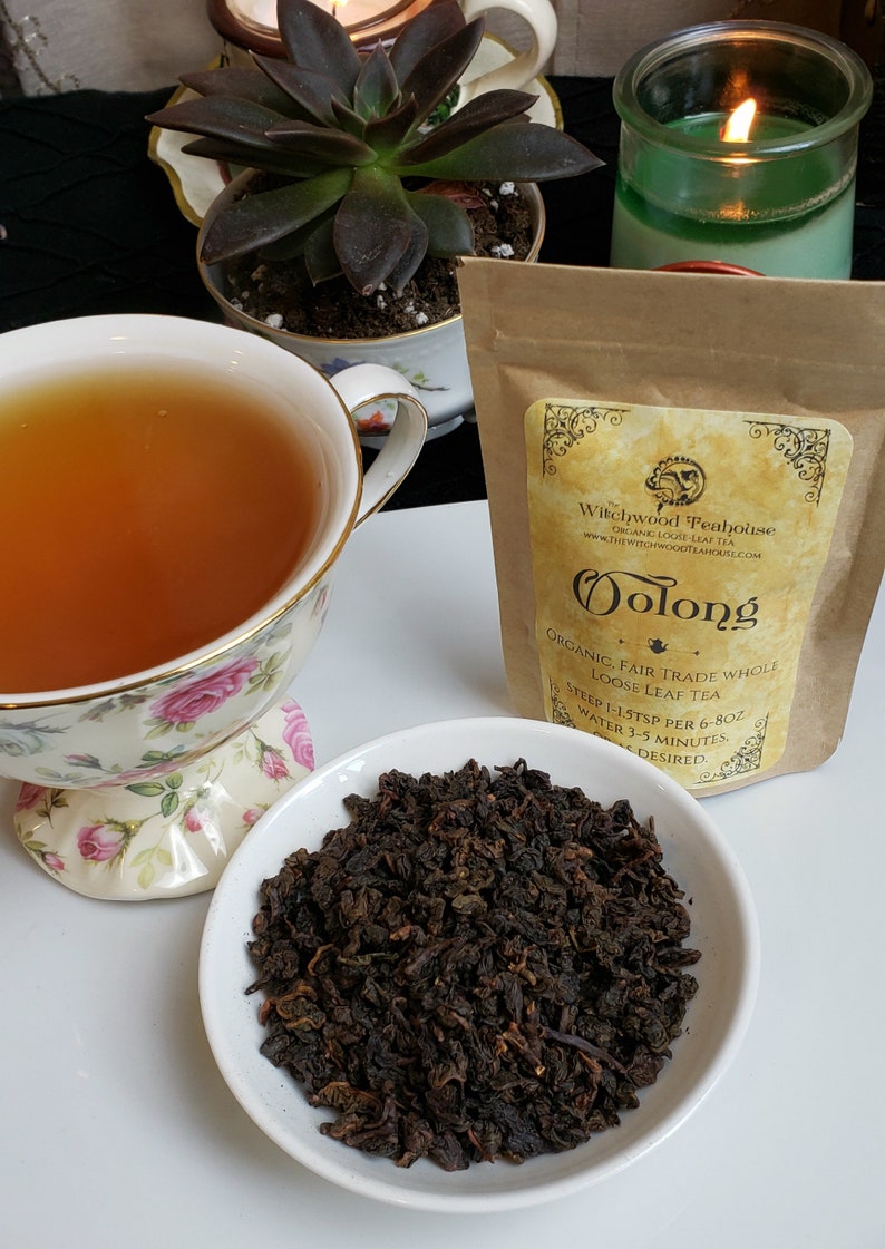Oolong Organic Whole Loose Leaf Tea Etsy