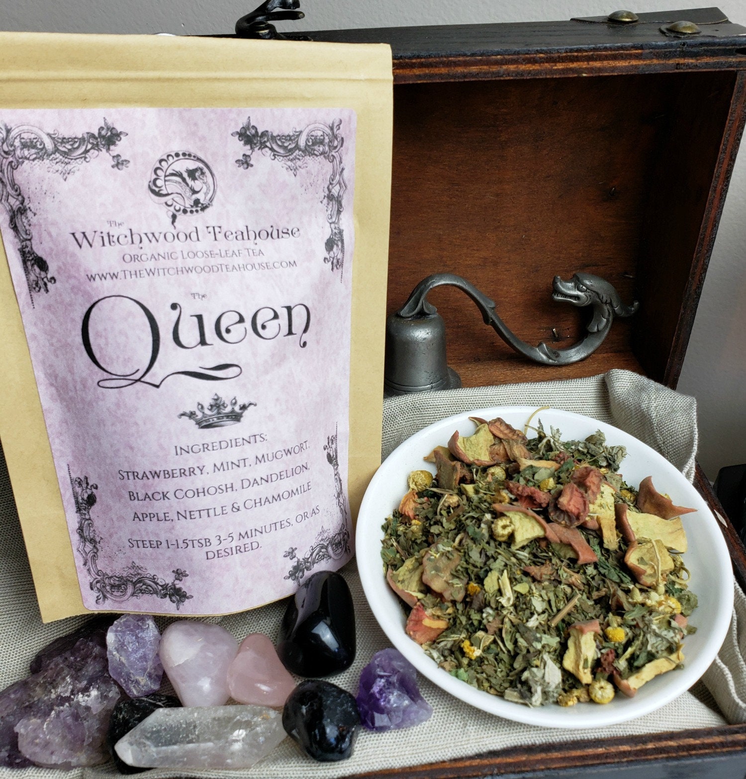 Queen Organic Loose Leaf Tea, Caffeine Free