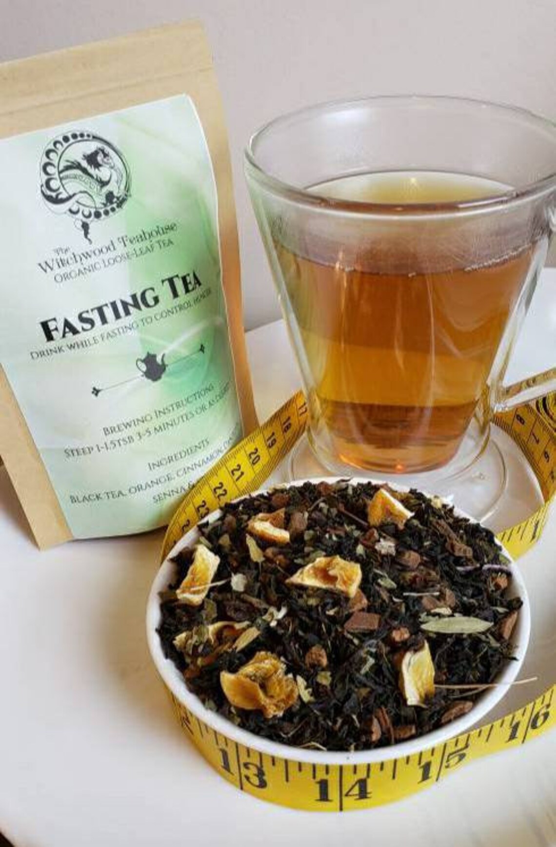 Fasting Tea Organic Loose Leaf Wellness Tea for Intermittent Etsy