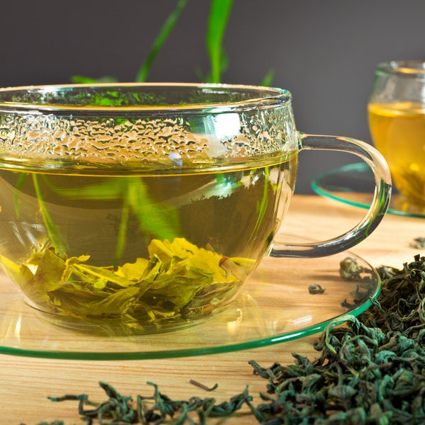 Imperial Green Organic Whole Loose Leaf Tea, Non-GMO, Fair Trade, Kosher